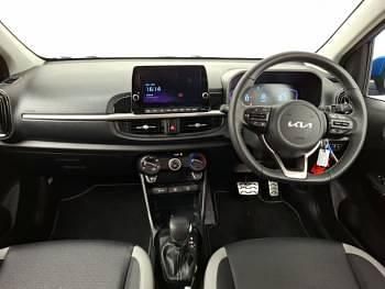Used Kia Picanto GT-Line 62 HP (45 kW) 2024 Blue Hatchback