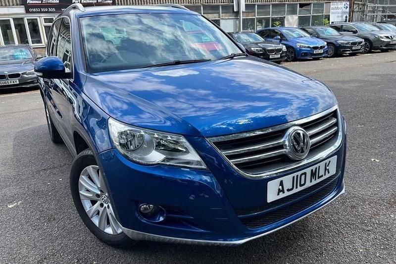 Blue Used 2010 VW Tiguan SE SUV | £3,795 (Good price) - Image 1/1