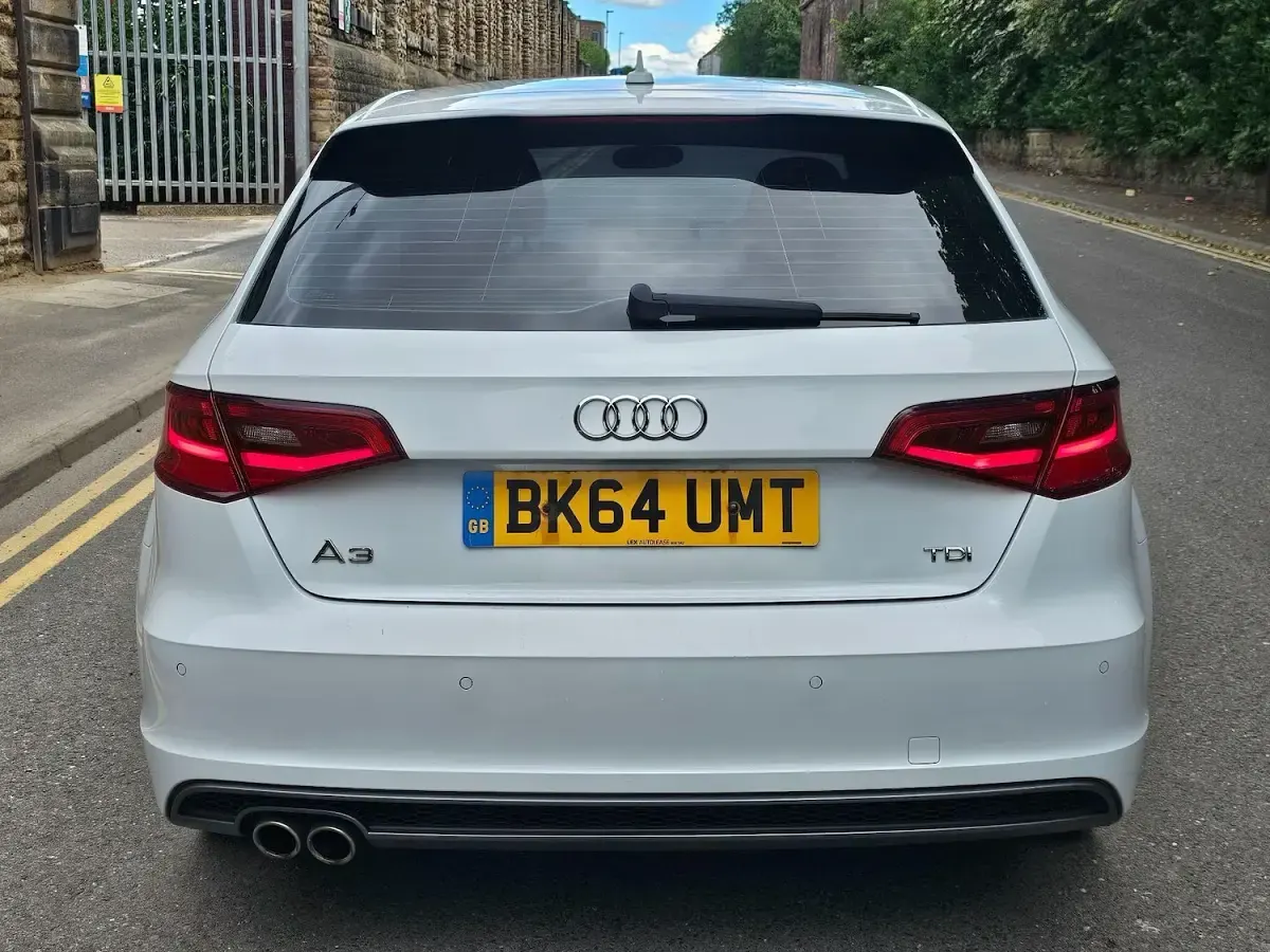 Used Audi A3 Sportback S-Line 2014 White Hatchback