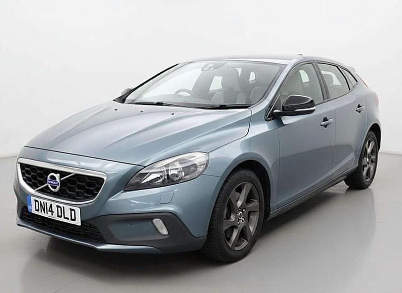 Used Volvo V40 2014 Blue Hatchback