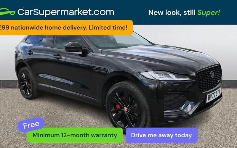 Used Jaguar F-Pace R-Dynamic 204 HP (150 kW) 2022 Black SUV