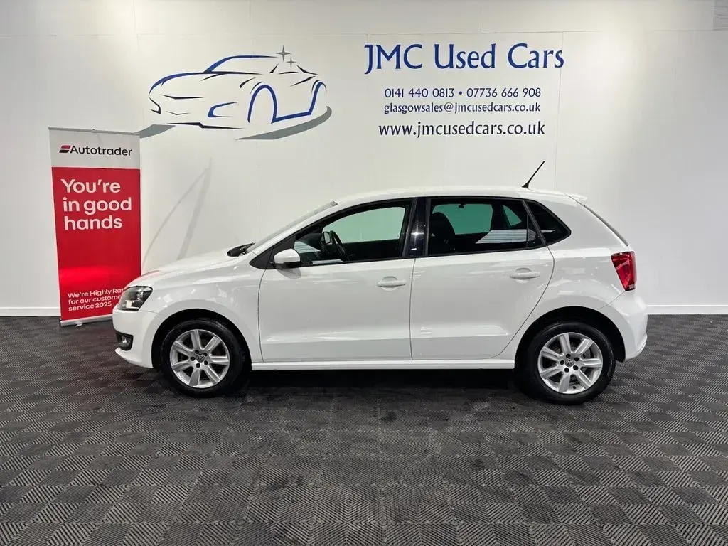 Used VW Polo Match 60 HP (44 kW) 2012 White Hatchback