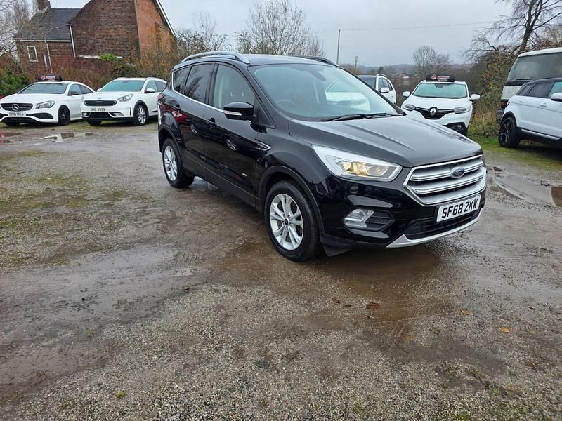 Black Used 2018 Ford Kuga Titanium SUV | £9,290 (Good price) - Image 1/4