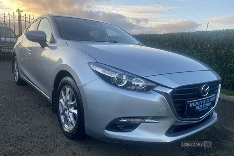Silver Used 2017 Mazda 3 Hatchback | £6,850 (Fair price) - Image 1/1