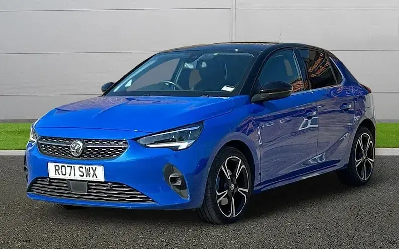 Second-hand Vauxhall Corsa Edition 101 CP (74 kW) 2021 Albastru Hatchback