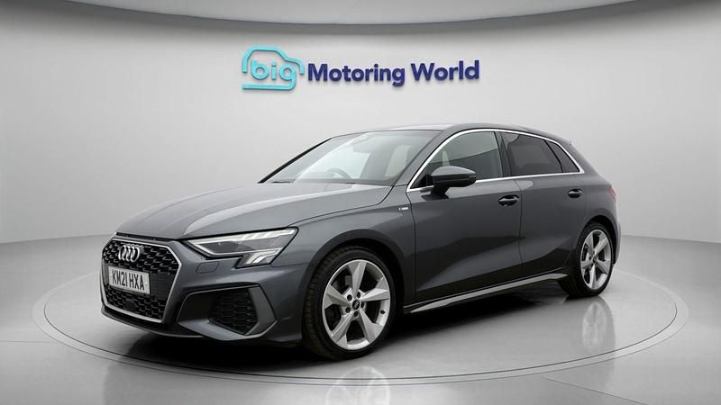 Used Audi A3 Sportback S-Line 150 HP (110 kW) 2021 Grey Hatchback