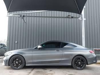 Used Mercedes C220 AMG line 194 HP (142 kW) 2019 Grey Coupe