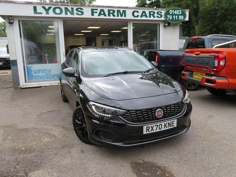 Black Used 2020 Fiat Tipo Easy Hatchback | £7,295 (Fair price) - Image 1/3