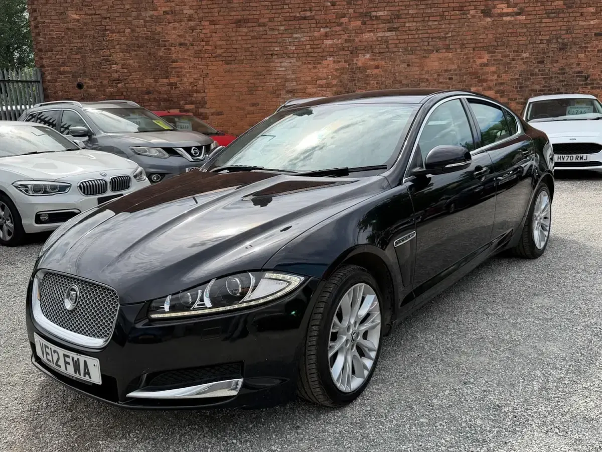 Used Jaguar XF Luxury 2012 Black Sedan