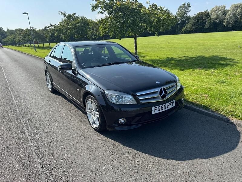 Black Used 2010 Mercedes C250 Sedan | £2,950 (Fair price) - Image 1/4