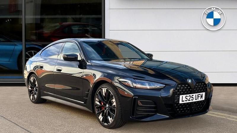 Black Used 2025 BMW 420 Gran Coupé M Sport Coupe | £44,500 (Expensive) - Image 1/4