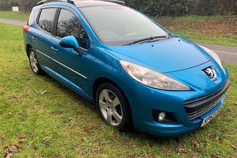 Blue Used 2012 Peugeot 207 Allure Estate | £2,500 (Fair price) - Image 1/1