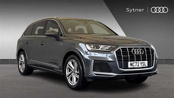 Grey Used 2023 Audi Q7 S-Line SUV | £37,000 (Super price) - Image 1/4
