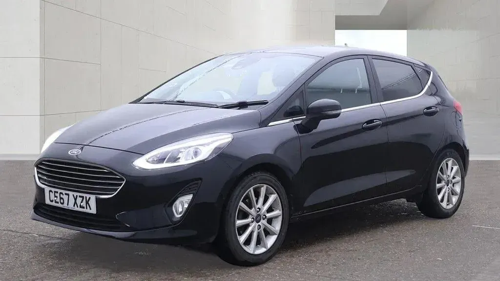 Used Ford Fiesta Titanium 2017 Black Hatchback