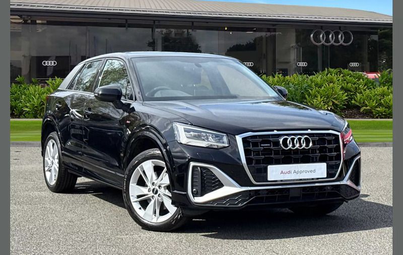 Black Used 2022 Audi Q2 S-Line SUV | £23,850 (Good price) - Image 1/4