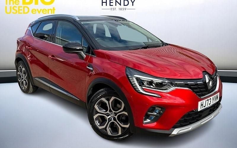 Id flame red Used 2022 Renault Captur Techno SUV | £17,989 (Fair price) - Image 1/4