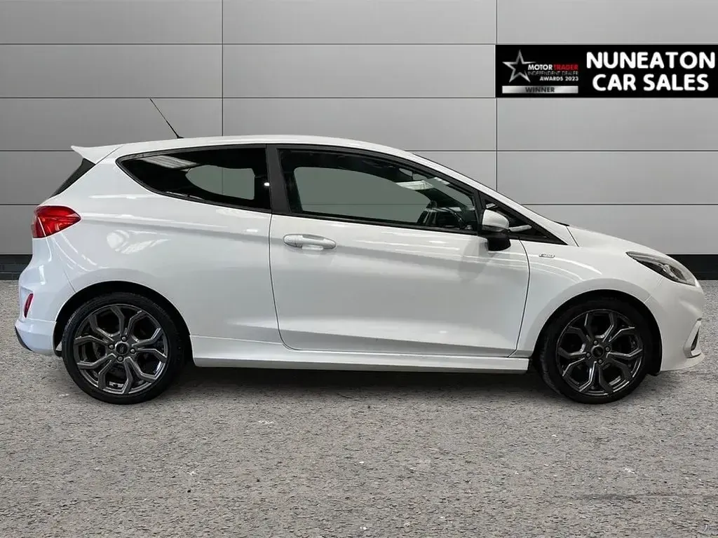 Used Ford Fiesta ST-Line 100 HP (73 kW) 2019 White Hatchback