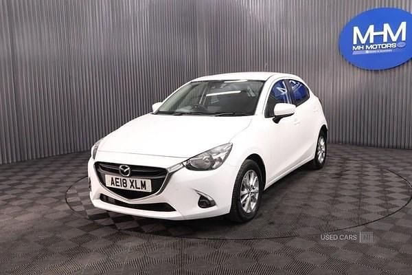 Used Mazda 2 2018 White Hatchback