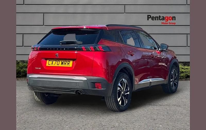 Used Peugeot 2008 Allure 99 HP (72 kW) 2020 Red SUV