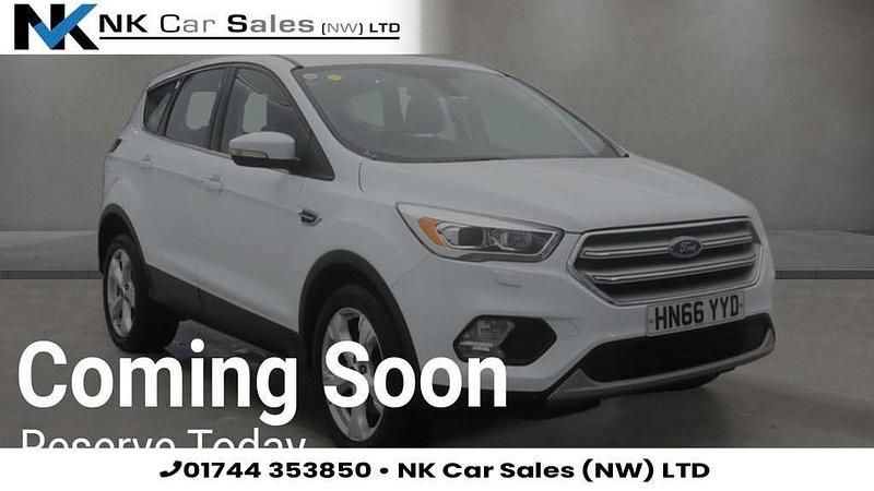 White Used 2017 Ford Kuga Titanium SUV | £7,500 (Fair price) - Image 1/3