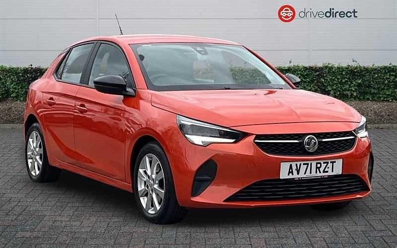 Used Vauxhall Corsa S 101 HP (74 kW) 2021 Orange Hatchback