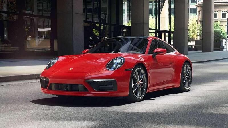 Red Used 2022 Porsche 911 Coupe | £103,990 (Fair price) - Image 1/4