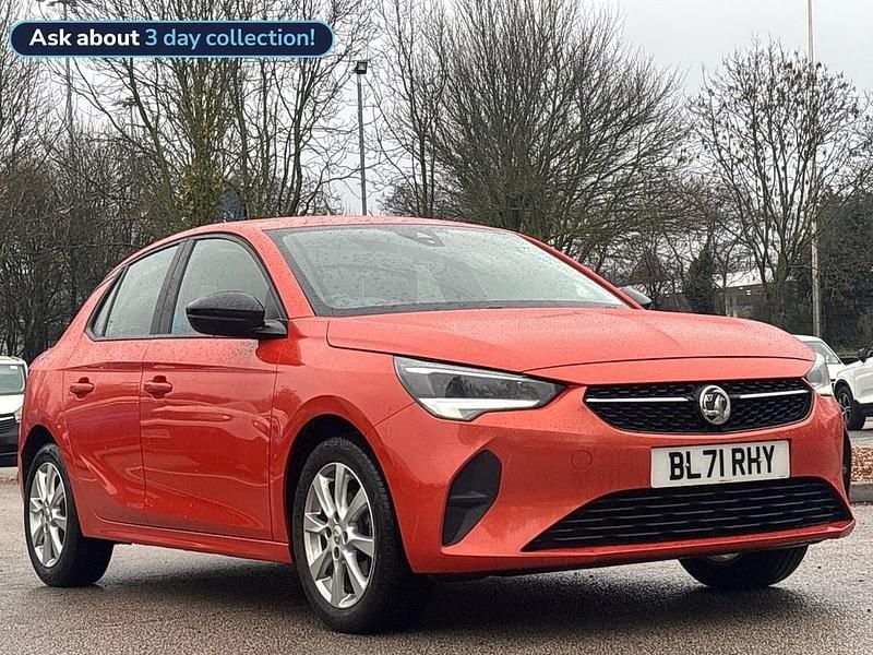 Used Vauxhall Corsa Edition 75 HP (55 kW) 2022 Orange Hatchback