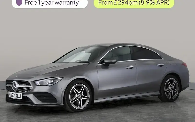 Used Mercedes CLA180 AMG line 136 HP (100 kW) 2022 Coupe