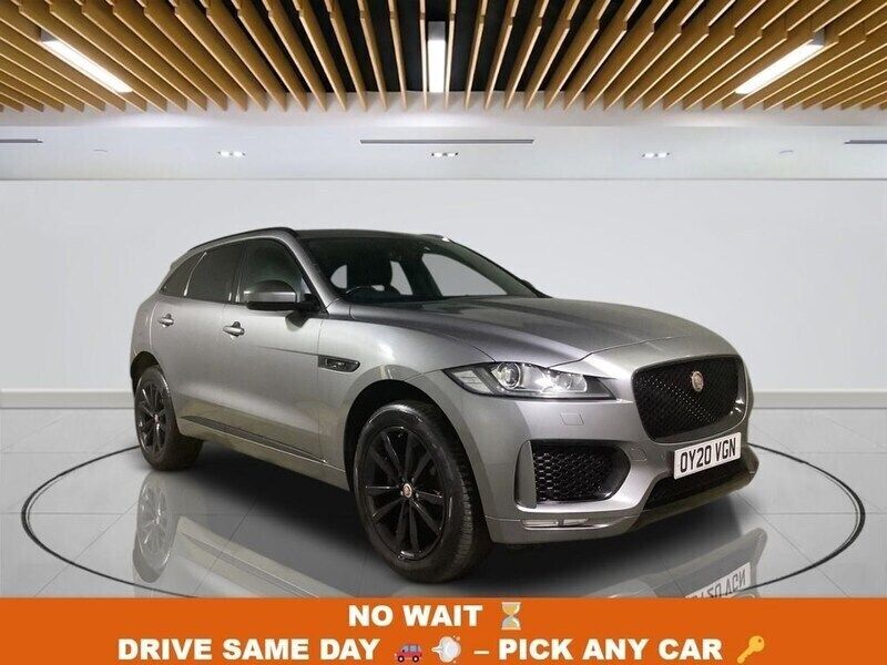 Grey Used 2020 Jaguar F-Pace Chequered Flag SUV | £23,449 (Fair price) - Image 1/3