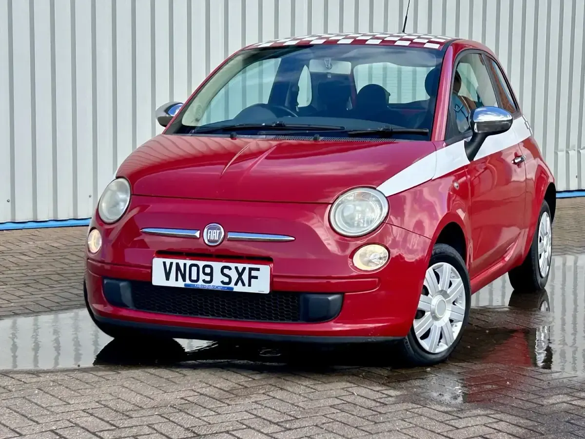 Usado Fiat 500 Pop 69 HP (50 kW) 2009 Vermelho Cabrios