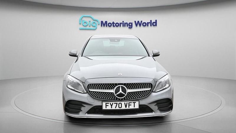 Used Mercedes C300 AMG line 245 HP (180 kW) 2020 Grey Sedan