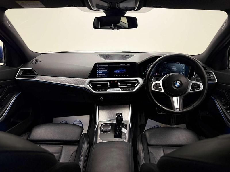 Used BMW 330e M Sport 292 HP (214 kW) 2019 Blue Sedan