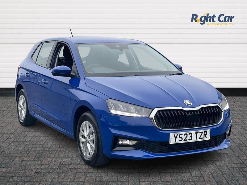 Blue Used 2023 Skoda Fabia Comfort Hatchback | £11,999 (Fair price) - Image 1/4
