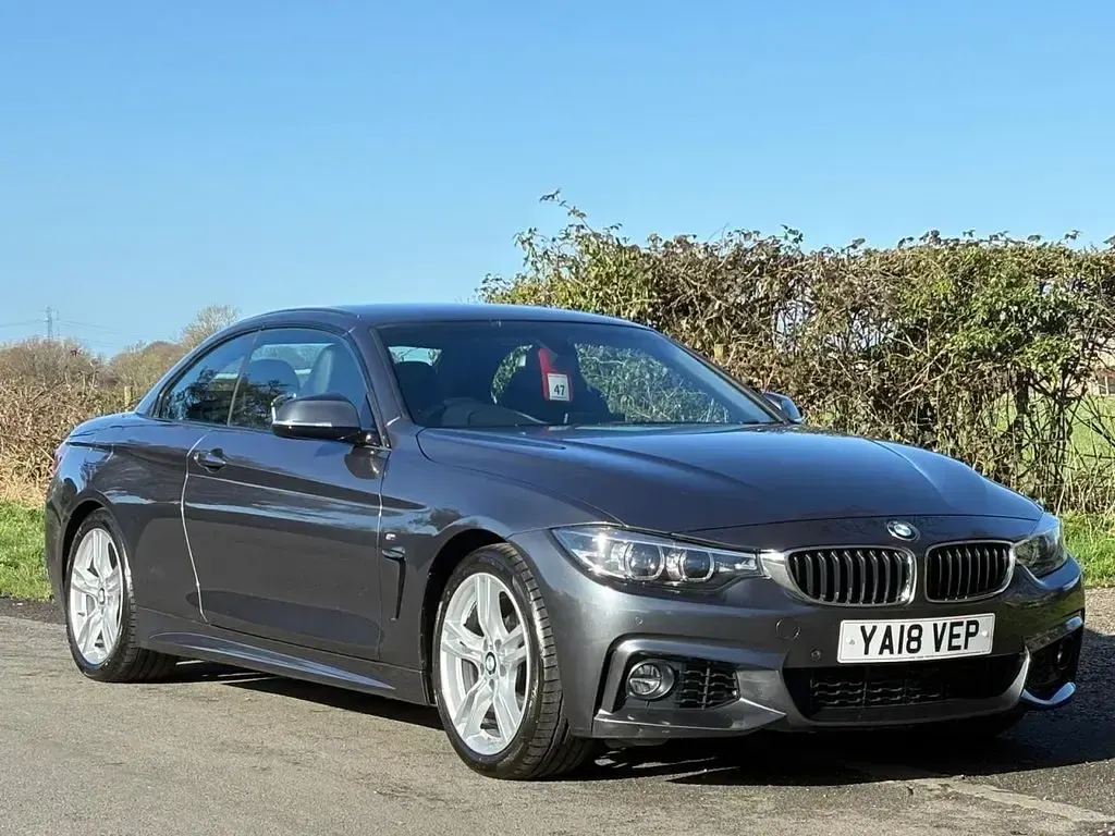 Used BMW 420 M Sport 184 HP (135 kW) 2018 Grey Cabriolet