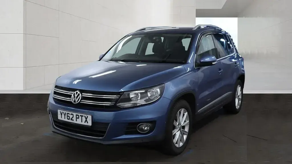 Used VW Tiguan SE 138 HP (101 kW) 2012 Blue SUV