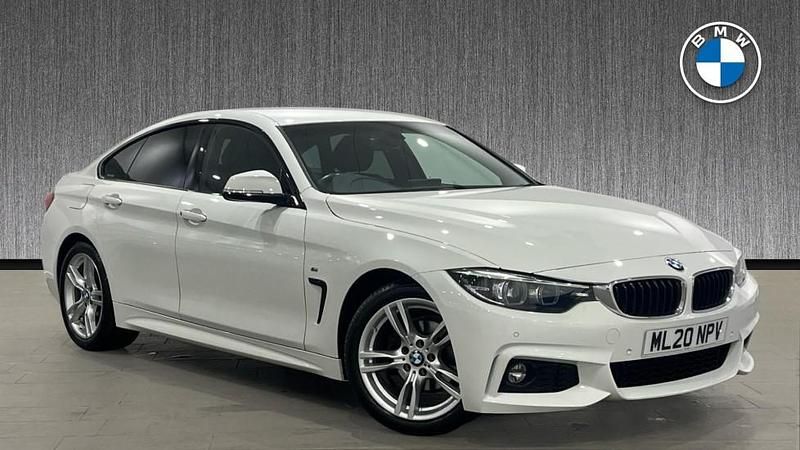 Used BMW 420 Gran Coupé M Sport 181 HP (133 kW) 2020 White Coupe