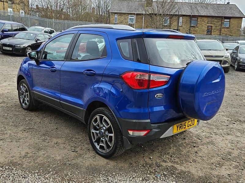 Used Ford Ecosport Titanium 2015 Blue SUV