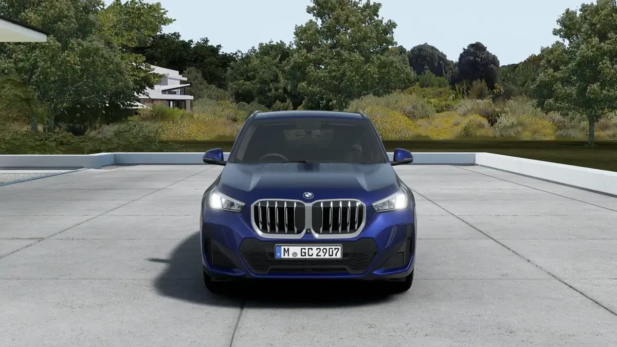 New BMW X1 M Sport 2026 Portimao blue SUV