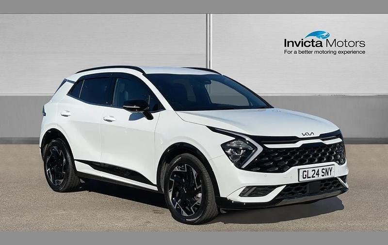 Used Kia Sportage GT-Line 157 HP (115 kW) 2024 White SUV