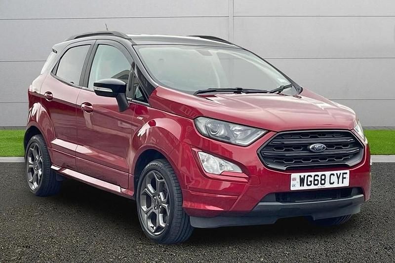 Used Ford Ecosport ST-Line 140 HP (102 kW) 2018 Red SUV