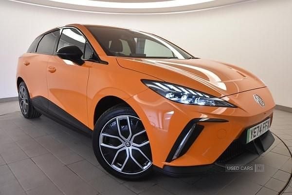 Orange Used 2024 MG MG4 EV Trophy Hatchback | £18,995 (Fair price) - Image 1/4