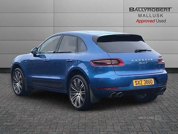 Used Porsche Macan S 2016 Blue SUV