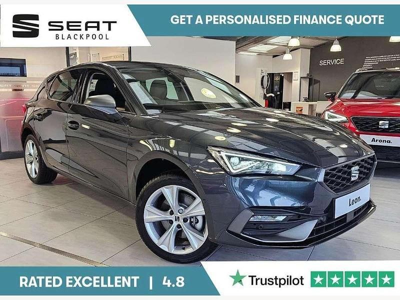 Grey New 2024 Seat Leon FR Hatchback | £24,395 (Fair price) - Image 1/4