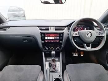 Used Skoda Octavia vRS 245 HP (180 kW) 2020 Red Estate