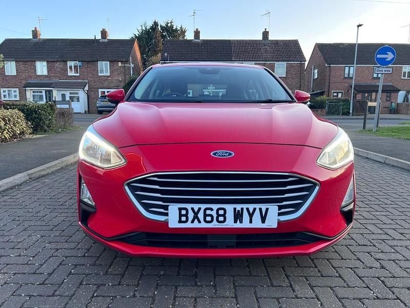 Used Ford Focus Zetec 2018 Red Hatchback