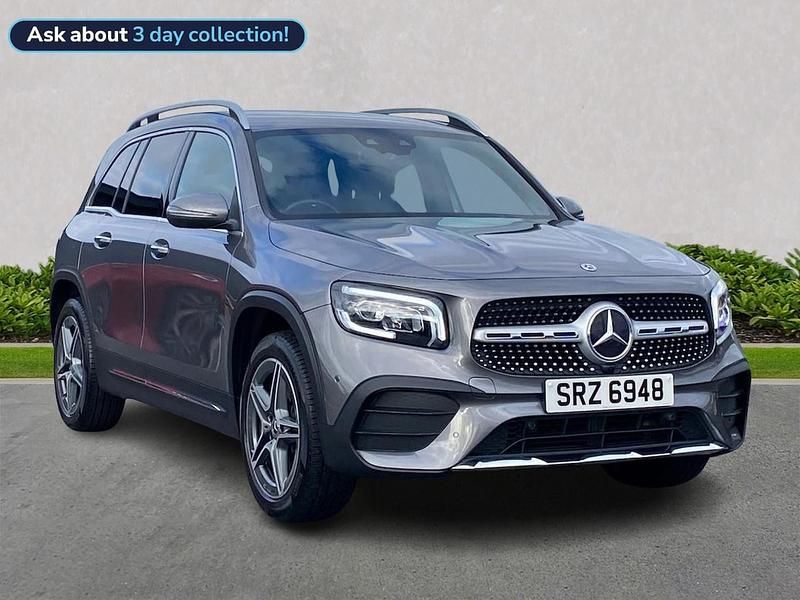 Used Mercedes GLB200 AMG Line Premium 163 HP (119 kW) 2021 Grey SUV