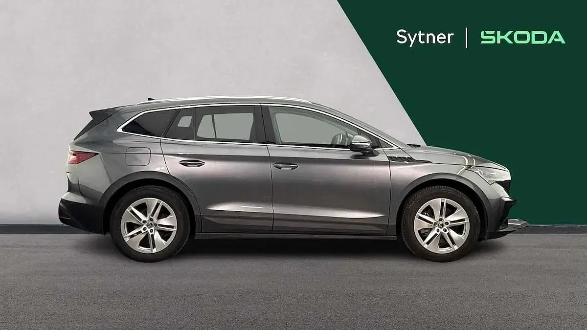Usado Skoda Enyaq iV 210 kW (286 CV) 2024 Gris SUV