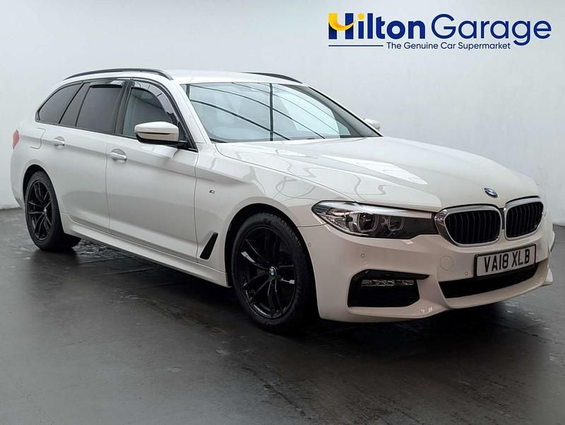 Used BMW 520 M Sport 2018 White Estate