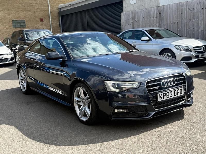 Usado Audi A5 S-Line 245 HP (180 kW) 2013 Azul Coupé