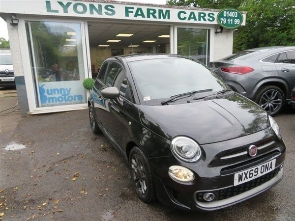 Black Used 2019 Fiat 500 Sport Hatchback | £8,995 (Expensive) - Image 1/1